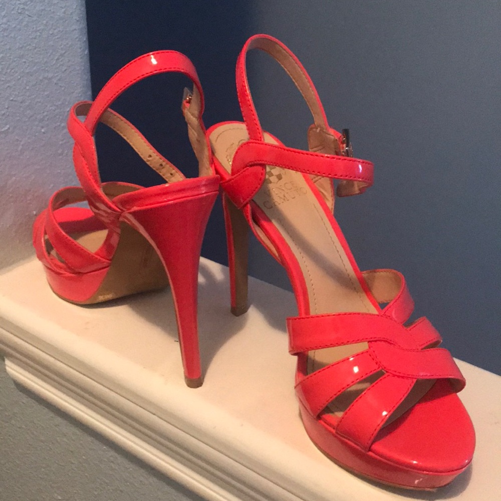 Vince Camuto Coral platform heels/ sandals